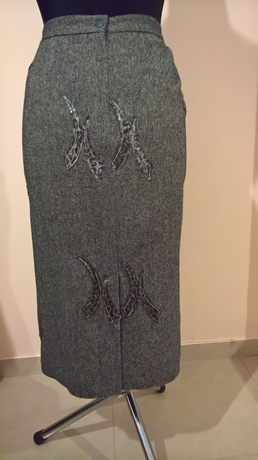 SPÓDNICA TWEED