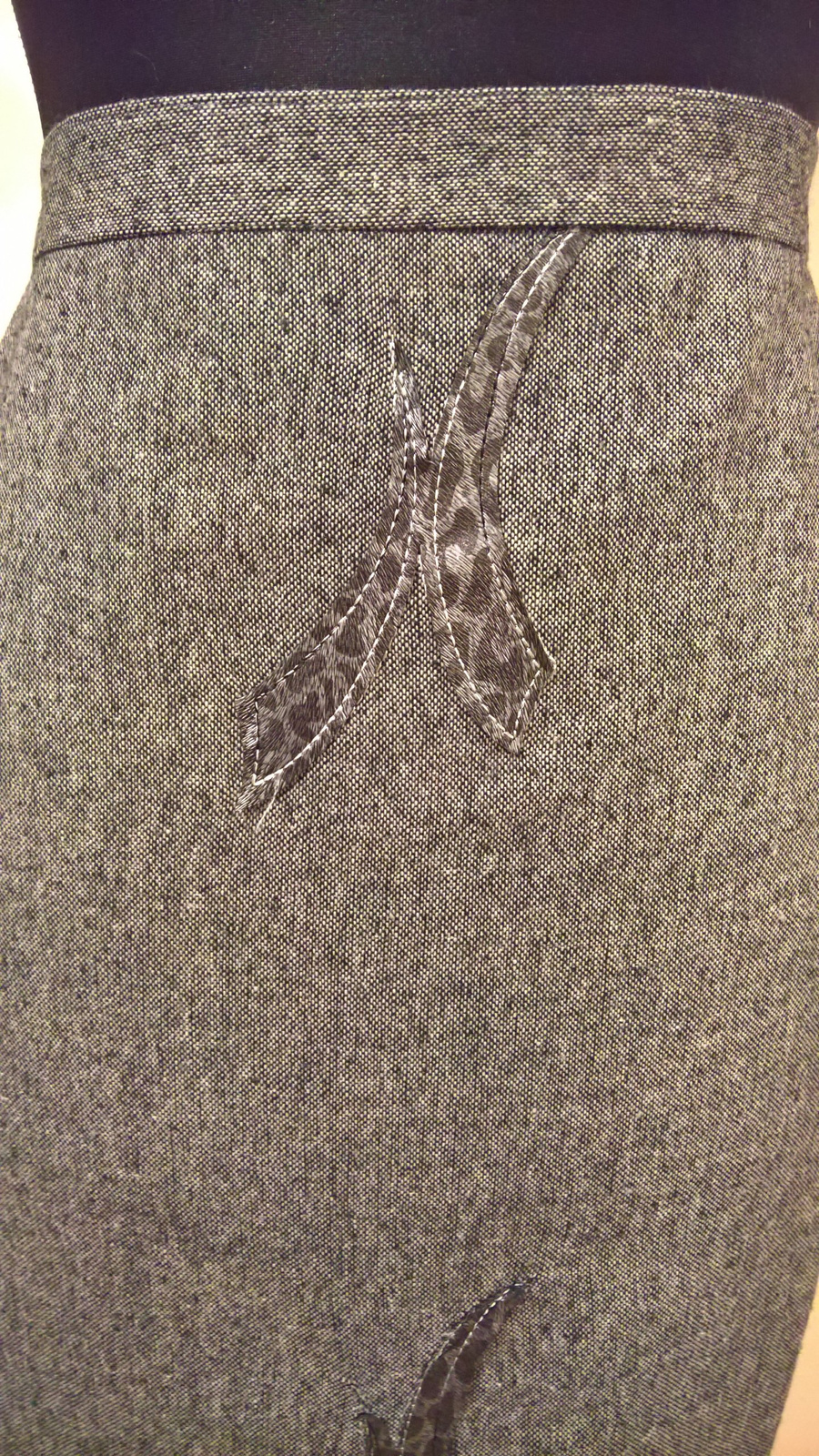 SPÓDNICA TWEED