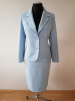 KOSTIUM NIEBIESKI BIZNESOWY 