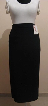 SPÓDNICA CZARNA MERINO 